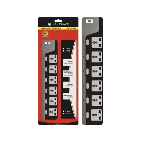 Multiprise 756 2P 3M By Digital Stores