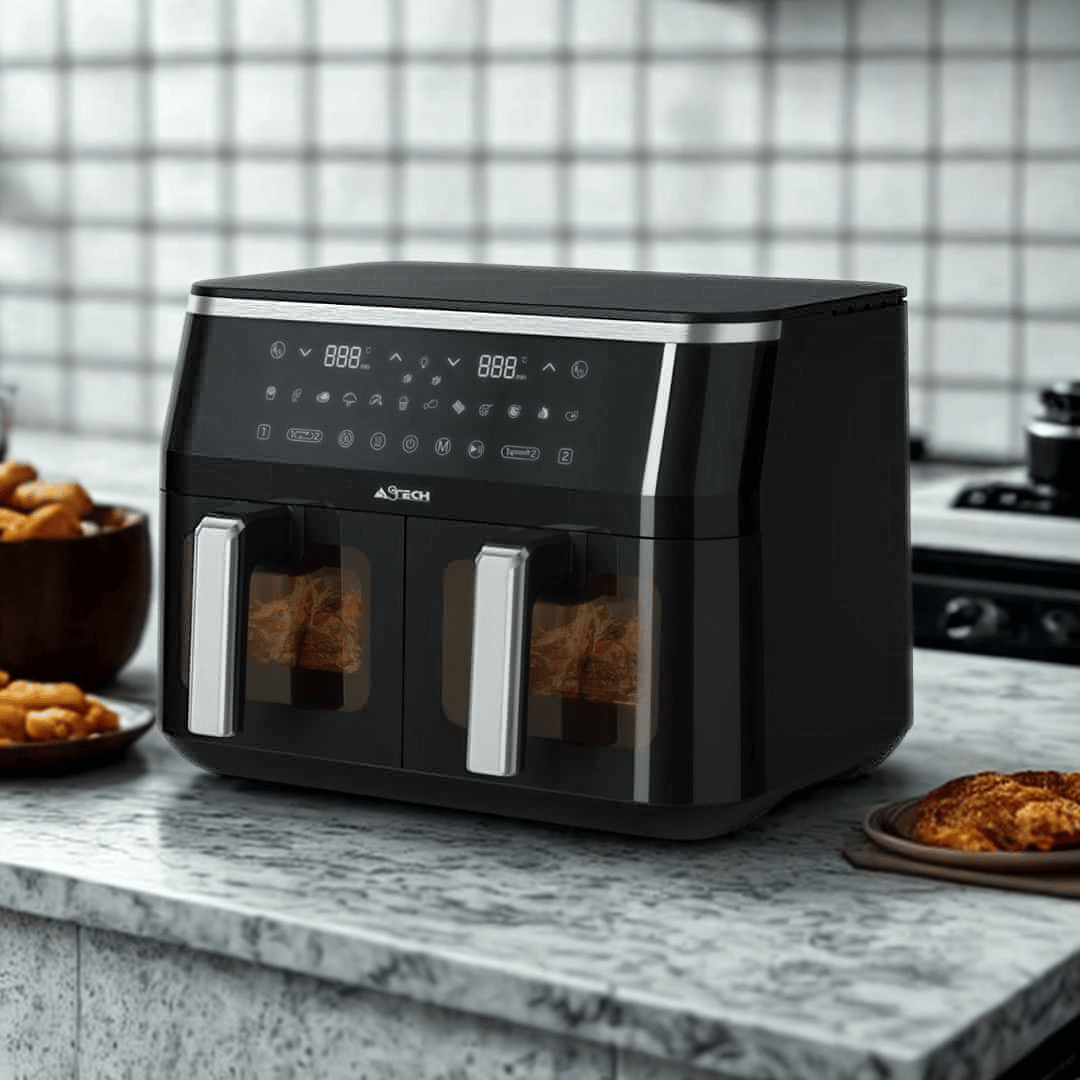 Air Fryer AF010B-XB 10L Double Compartiment - 5kg by Astech