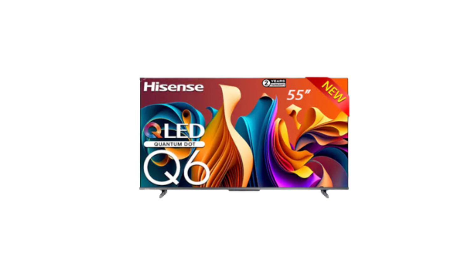 Hisense PROMOMAGAL Hisense 4K 55Q6 TV QLED UHD 55 pouces By Oumougroup