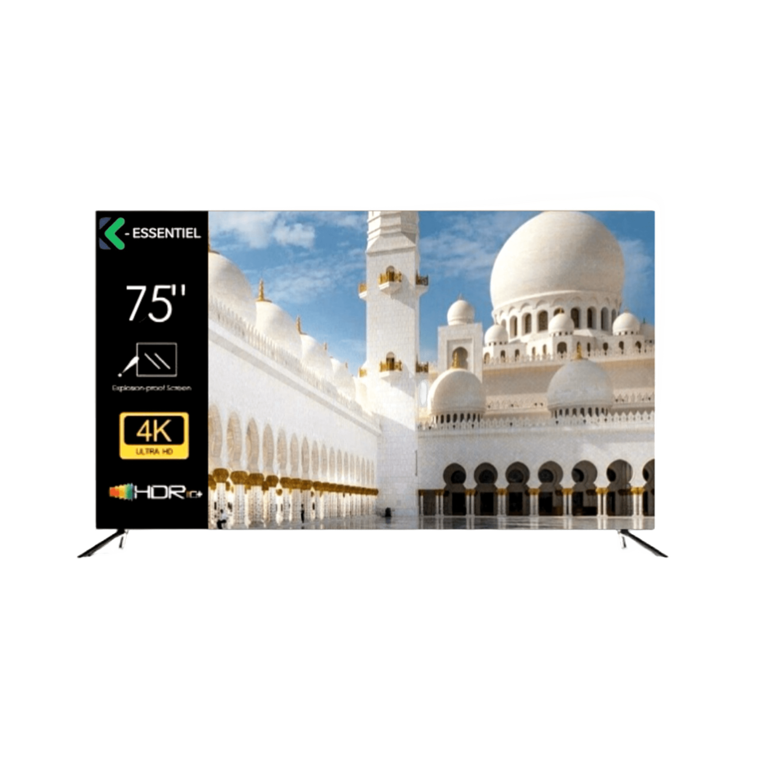 K-ESSENTIEL Téléviseur K-ESSENTIEL 75" 4K Smart Android 14 75GBDQ20TW By Kabirex