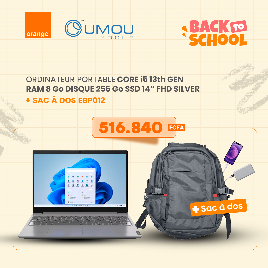 Lenovo Ordinateur Portable Core i5 13th Gen FHD By OumouGroup
