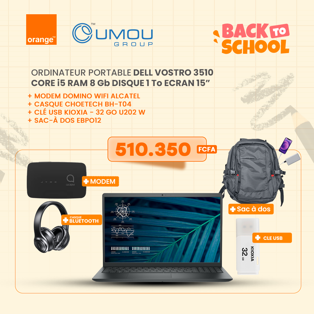 Lenovo Ordinateur Portable Dell Vostro 3510 By OumouGroup