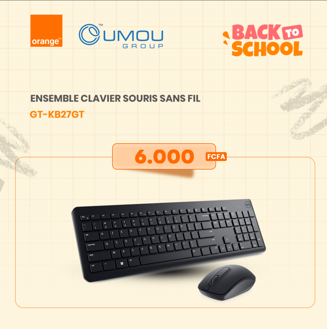 OumouGroup Clavier et Souris d'ordinateur sans fil By OumouGroup
