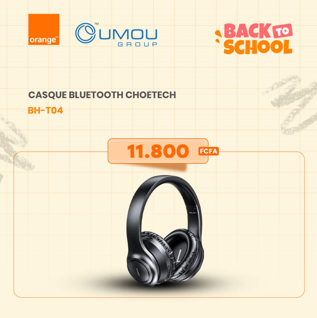 Choetech Casque bluetooth Choetech BH-T04 By OumouGroup
